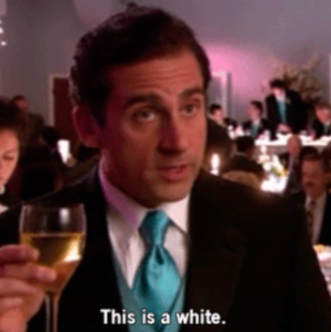 Meme about wine tasting from The Office